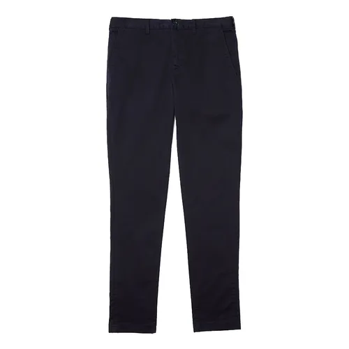 Quần Dài Nam Lacoste Men's Slim Fit Stretch Cotton Pants HH2661-51 Màu Xanh Navy Size 34