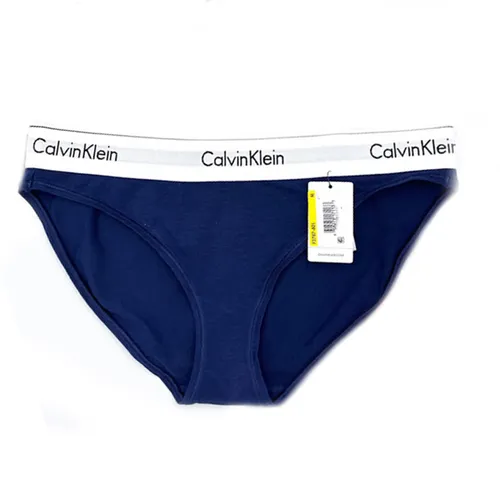 Thời trang Calvin Klein Quần lót - Quần Lót Nữ Calvin Klein CK Tam Giác màu Xanh Navy Size S - Vua Hàng Hiệu