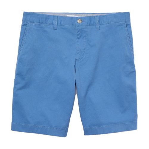 Quần Short Nam Lacoste Men's Slim Fit Stretch Gabardine Bermuda Shorts FH9542776 Màu Xanh Blue Size 42-1