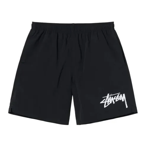 Stussy - Quần Short Nam Stussy Bigstock Water Black Màu Đen - Vua Hàng Hiệu
