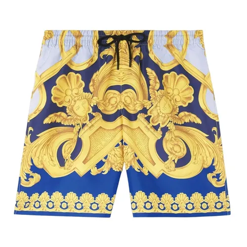 Thời trang - Quần Short Nam Versace Multicolor With Baroque Pattern Printed 1002517 1A06328 5U670 Phối Màu - Vua Hàng Hiệu