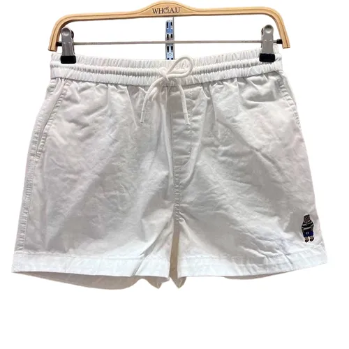 Quần Short Nữ WHOAU Gấu Vằn Màu Trắng - Thời trang - Vua Hàng Hiệu