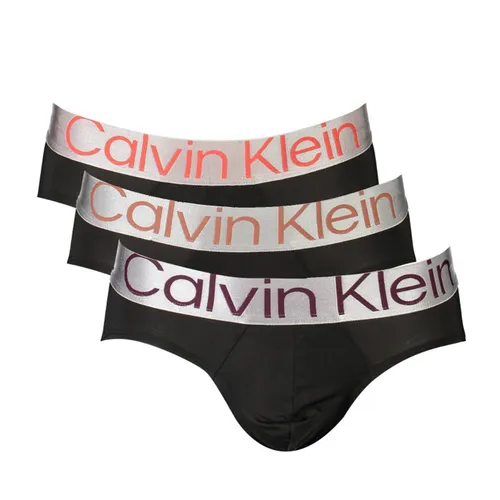 Thời trang Calvin Klein Quần lót - Set 3 Quần Lót Nam Calvin Klein CK Slip Uomo 000NB3073A_NERO_6J4 Màu Đen Size L - Vua Hàng Hiệu
