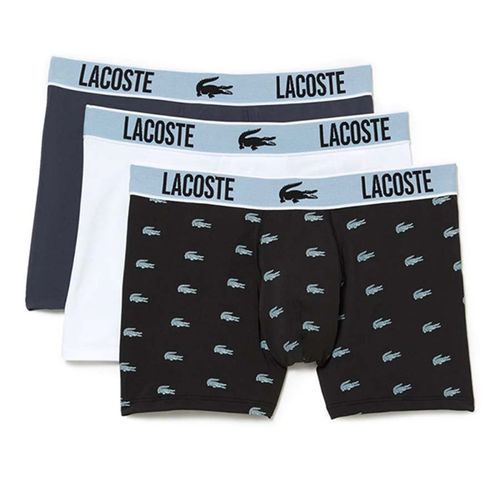 Set 3 Quần Lót Nam Lacoste Men's Recycled Polyester Jersey Trunk 5H9972SHQ Size 3
