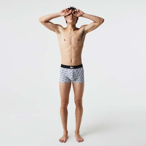 Set 3 Quần Lót Nam Lacoste Pack Of 3 Plain And Printed Casual Boxer Briefs 5H1774EQD Size 2-3