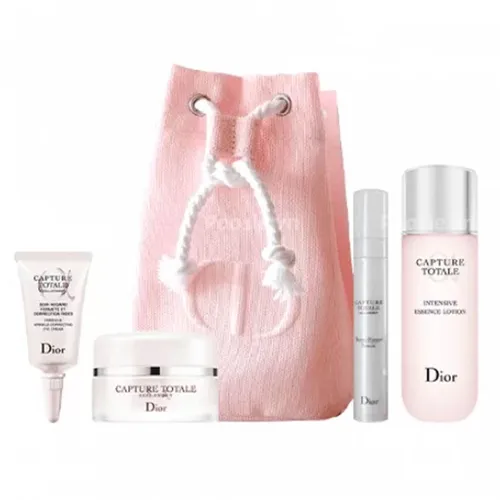 Mỹ phẩm Dior Set Quà tặng - Set Dưỡng Da Dior Capture Totale Cell Energy Set 4 Món Kèm Túi Đựng (Unbox) - Vua Hàng Hiệu