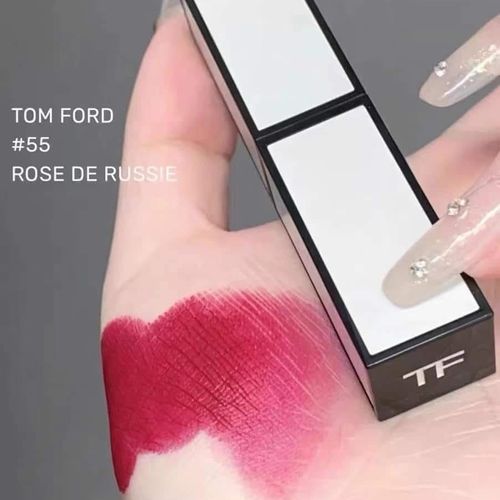 Son Tom Ford Satin Matte Roses Lip Color 55 Rose De Russia Màu Hồng Mận 3g-2