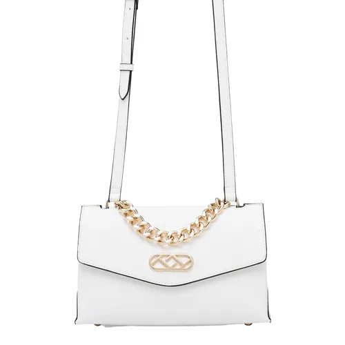 Túi Đeo Chéo Nữ Lyn Lissa Crossbody Bags LL23FBF016 Màu Trắng - Túi xách - Vua Hàng Hiệu