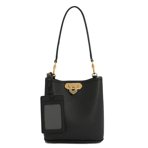 Túi Đeo Chéo Nữ Charles & Keith CNK Alcott Bucket Bag Black 10782094 Màu Đen