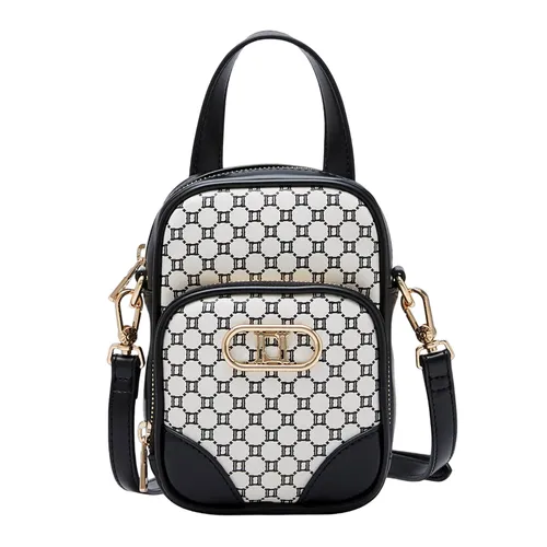 Túi Đeo Chéo Nữ Lyn Lelis Mini Crossbody Bags LL23FBS006 Màu Đen