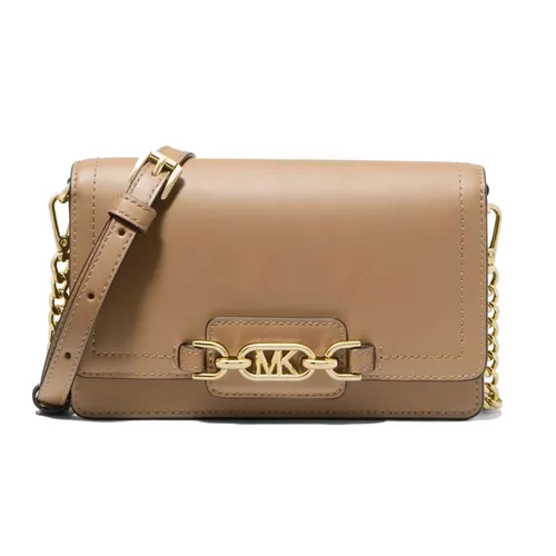Túi Đeo Chéo Nữ Michael Kors MK Heather Mini Màu Be - Túi xách - Vua Hàng Hiệu