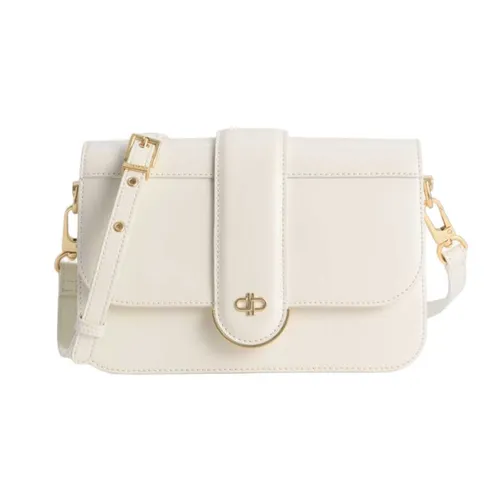 Túi Đeo Chéo Nữ Pedro Icon Leather Shoulder Bag Chalk 75210114 Màu Trắng - Túi xách - Vua Hàng Hiệu