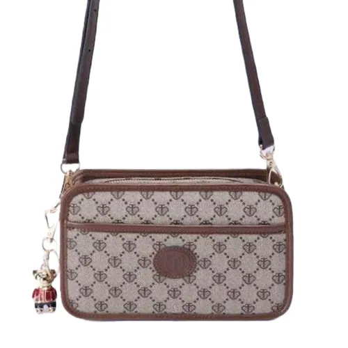Túi Đeo Chéo Nữ TTWN BEAR TN2838 Màu Xám Nâu