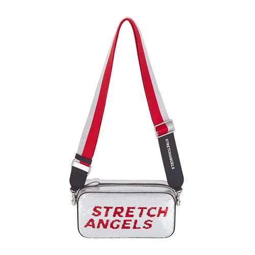 Túi Đeo Chéo Stretch Angels Panini Double Spangle Shoulder Bag Red Màu Đỏ