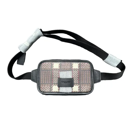 Túi Đeo Hông Coach Waist Bag Coach, New Season 2023 Màu Nâu Đen