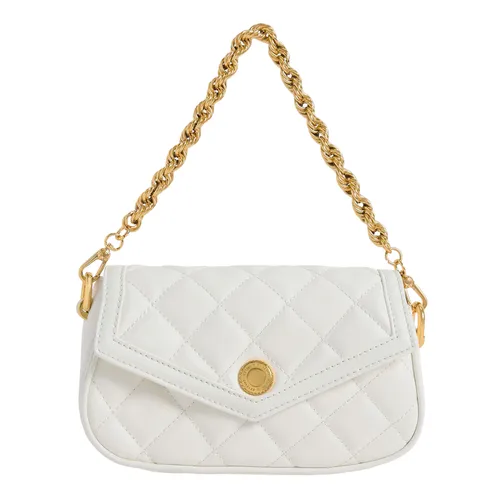 Túi Đeo Vai Nữ Charles & Keith CNK Este Chain Handle Bag White CK2-80781789 Màu Trắng