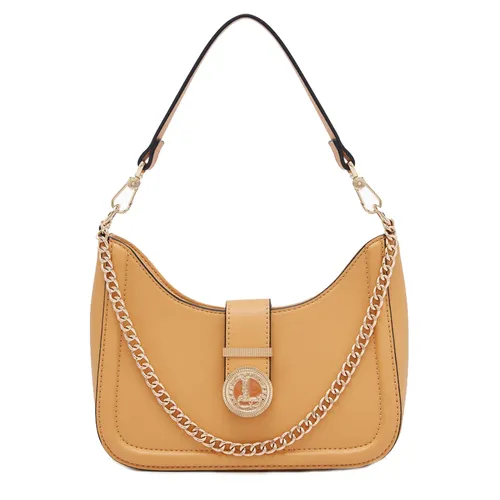 Túi Đeo Vai Nữ Lyn Calo M Shoulder Bags LL23FBF089 Màu Nâu