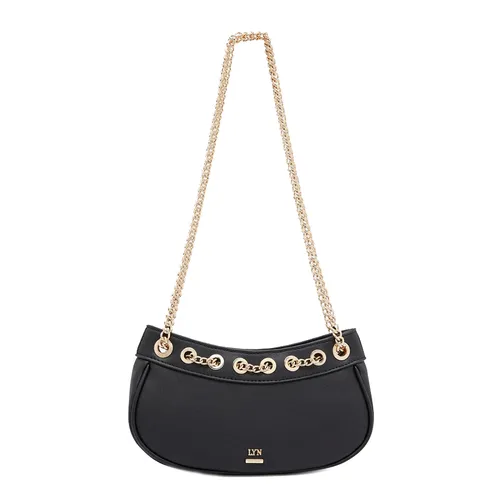 Túi Đeo Vai Nữ Lyn Capri S Shoulder Bags LL23FBF096 Màu Đen