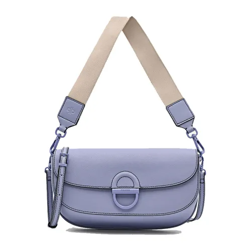 Túi Đeo Vai Nữ Pedro Jean Leather Shoulder Bag Violet 76610063 Màu Tím