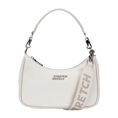 Túi Đeo Vai Nữ Stretch Angels Recycled Nylon City Hobo Bag Cream Màu Kem