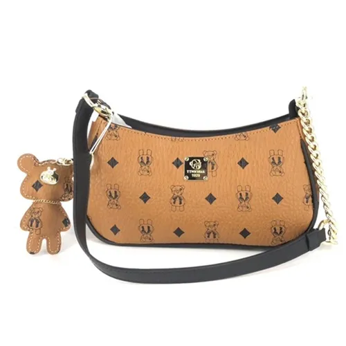 Túi Đeo Vai Nữ TTWN BEAR TN1783 1783 Màu Nâu Charm 1