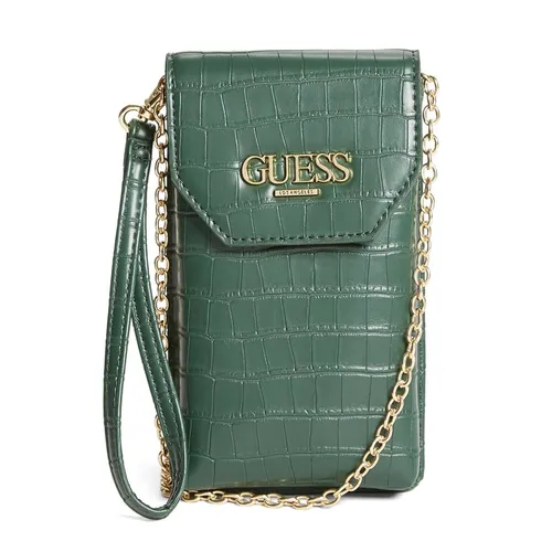Túi xách - Túi Đựng Điện Thoại Guess Harper Phone Bag Màu Xanh Green - Vua Hàng Hiệu