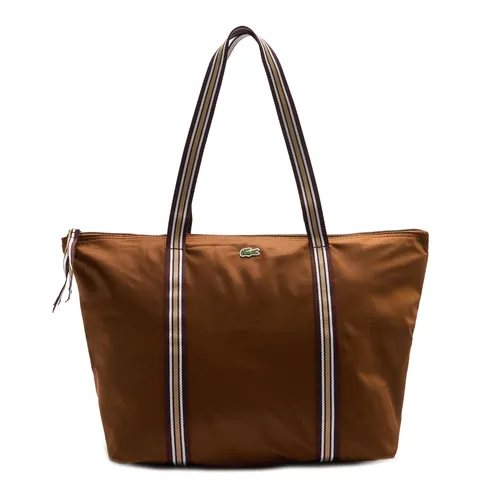 Túi Tote Nữ Lacoste Shopping Bag Brown NF3618YA H18 Màu Nâu
