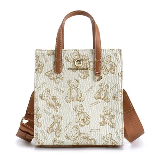 Túi Tote Nữ TTWN Bear TN1994 Màu Trắng
