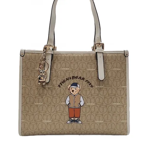 Túi Tote Nữ TTWN BEAR TN3262 Màu Khaki