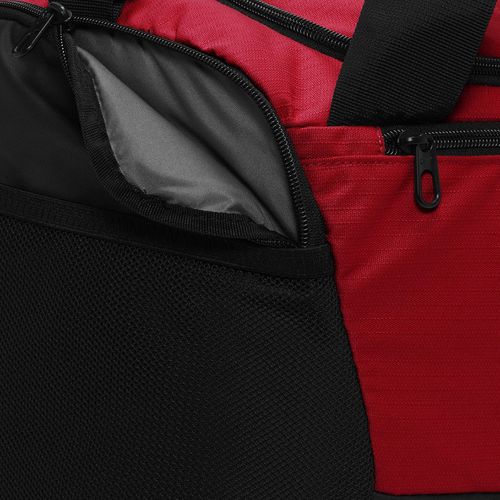 Túi Trống Nike Brasilia Duffel Bag Small 41L Black/Red BA5957-657 Màu Đen Đỏ-3