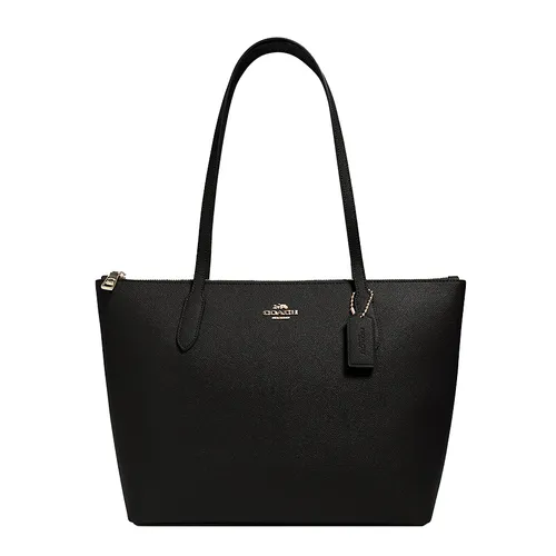 Túi Xách Nữ Coach Zip Top Gold/Black 4454 Màu Đen