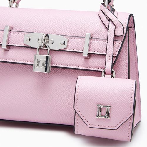 Túi Xách Tay Nữ Lyn Ravish Mini Top Handle Handbags LL23FBS204 Màu Hồng-5