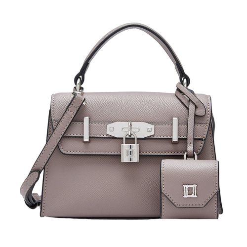 Túi Xách Tay Nữ Lyn Ravish Mini Top Handle Handbags LL23FBS204 Màu Xám-1
