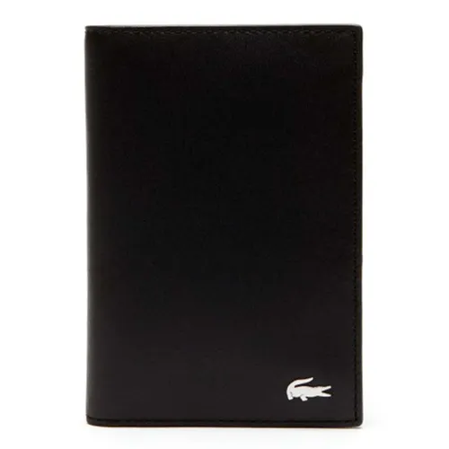 Ví Nam Lacoste Wallet Passport FG NH2305FG000 Màu Đen Vua Hàng Hiệu