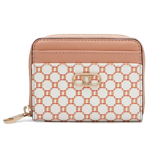 Ví Nữ Lyn Lelis Zip Short Wallets LL23FWS004 Màu Nude