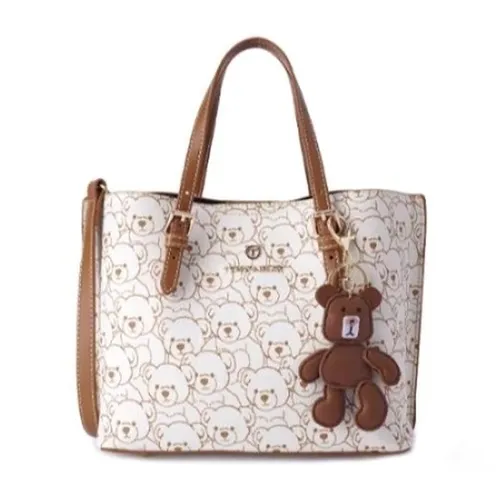 Túi Xách Tay Nữ TTWN BEAR TN2623 TN3024  Màu Be Nâu