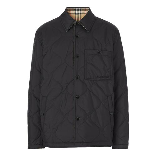 Áo Khoác Nam Burberry Francis Jacket Màu Đen (Mặc Hai Mặt) Size M