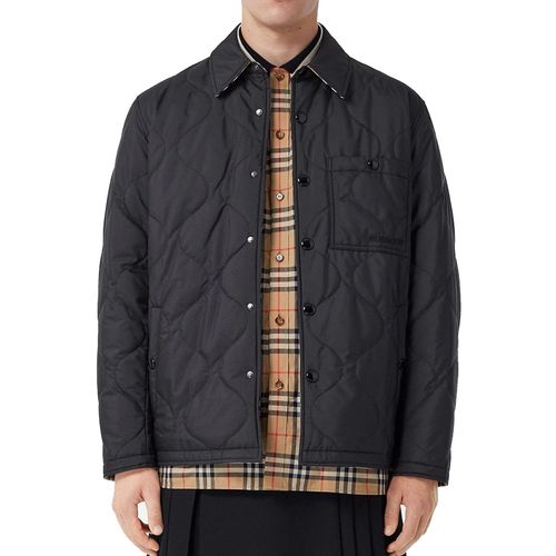 Áo Khoác Nam Burberry Francis Jacket Màu Đen (Mặc Hai Mặt) Size XS-2