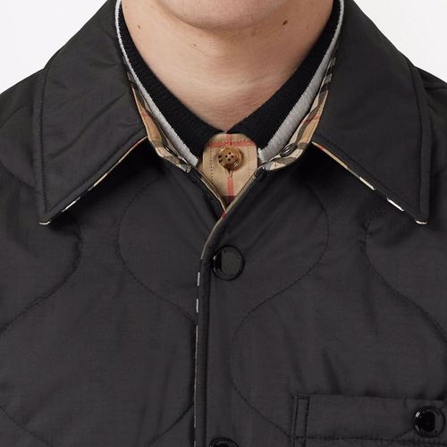 Áo Khoác Nam Burberry Francis Jacket Màu Đen (Mặc Hai Mặt) Size S-4