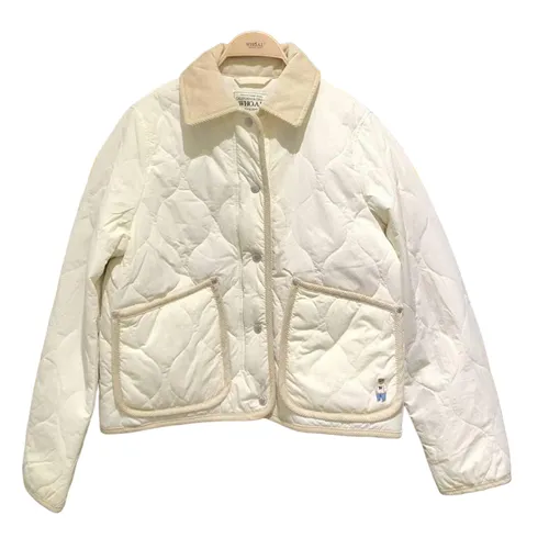 WHOAU Áo khoác - Áo Khoác Nữ WHOAU Trần Trám Màu Trắng Size M - Vua Hàng Hiệu