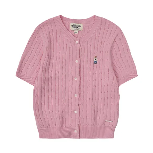 Áo Len Nữ WHOAU Steve Twist WHCKD2401F Màu Hồng Size S - Thời trang - Vua Hàng Hiệu