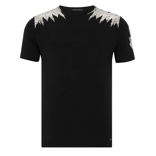 Áo Phông Nam Cipo & Baxx Print T-Shirt 1CI22O00K-Q11 Màu Đen Size 46-1