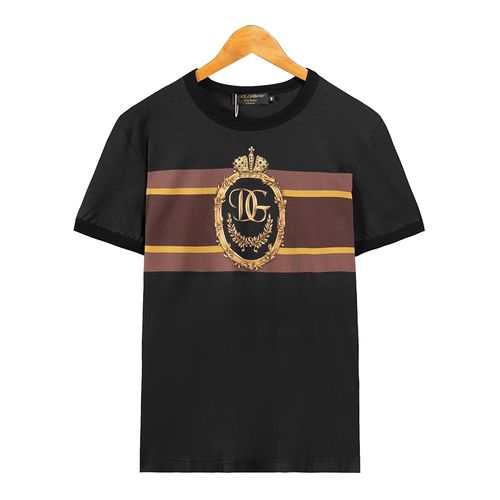 Áo Phông Nam Dolce & Gabbana D&G T-Shirt 12920648NI Màu Đen Size 44-1