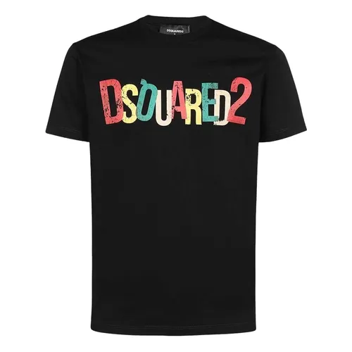 Áo Phông Nam Dsquared2 Jamaican Cool T-Shirt S71GD1249S23009900 Màu Đen Size S