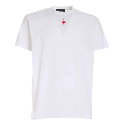 Áo Phông Nam Dsquared2 T-Shirt S71GD1023S23009100 Màu Trắng Size 48