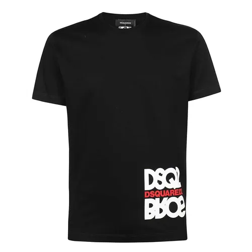Áo Phông Nam Dsquared2 T-Shirt S71GD1063DEN Màu Đen Size 46
