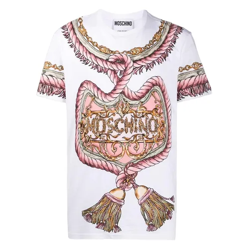 Áo Phông Nữ Moschino White Tshirt 202Z J071152402001 Màu Trắng
