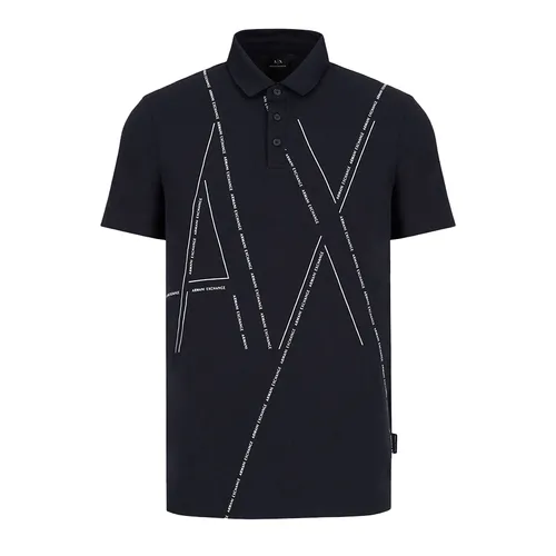 Áo Polo Nam Armani Exchange 3KZFQA-ZJE6ZBLACK Màu Đen Size 46