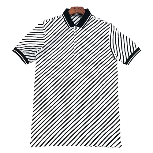 Áo Polo Nam Dolce & Gabbana D&G G8FX3TG7HAW1 X0830 Màu Đen Trắng Size 44 - Thời trang - Vua Hàng Hiệu