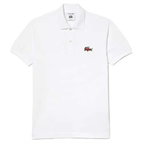 Áo Polo Nam Lacoste x Netflix Organic Cotton PH7057-10-VIM Màu Trắng Size 4